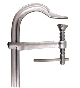 F CLAMP: MAXPOWER 120 X 200MM DROP FORGED T/BAR HANDLE