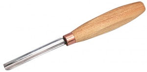 CARVING CHISEL: 10.0MM STRAIGHT ROUNDED COMPACT BEAVER
