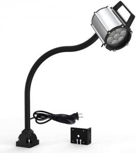 LED WORK LAMP: 24V 5W IP44 BRACKET MOUNT FLEX ARM