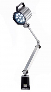 LED WORK LAMP: 24V 5W IP44 BRACKET MOUNT LONG ARM