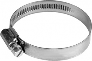 HOSE CLAMP: S/S 130-152MM