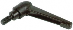 LEVER SCREW HANDLE: M10 X 50MM  MALE