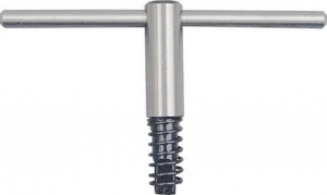 LATHE CHUCK KEY: 6.0MM WITH QUICK RELEASE SPRING