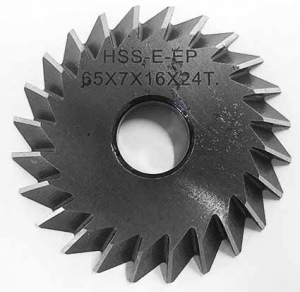 BEVEL BLADE HSS FOR S.S. PIPE 65 X7 X 16 X 24 TEETH