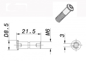 CLAMP SCREW: CLS3 POS T/HOLDER