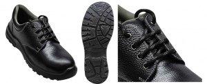 SAFTEY SHOES: INDUSTRIAL LEATHER STEEL CAP H-550