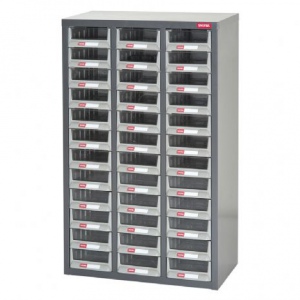 STEEL PARTS CABINET: 24 DRAW A5V-324