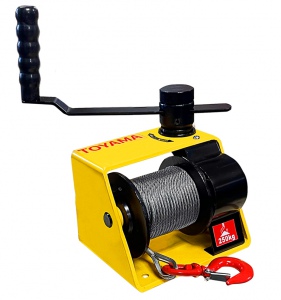 DRUM WINCH: 500KG 6.5MM X 40M CABLE H/DUTY
